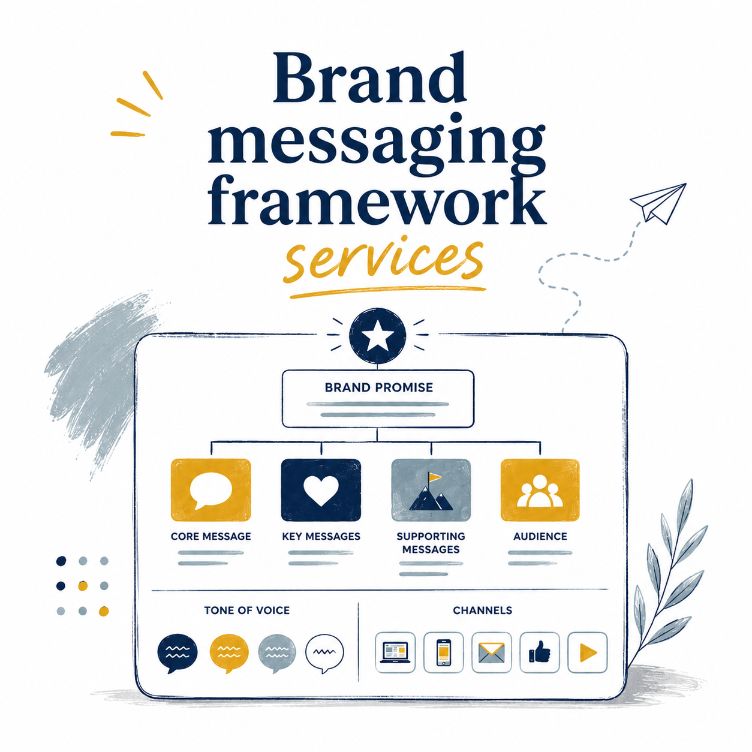 Brand messaging framework services