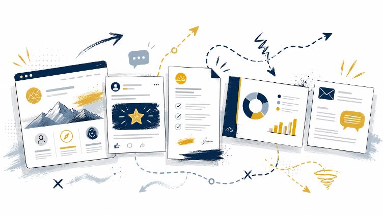 Fragmented communication strategy