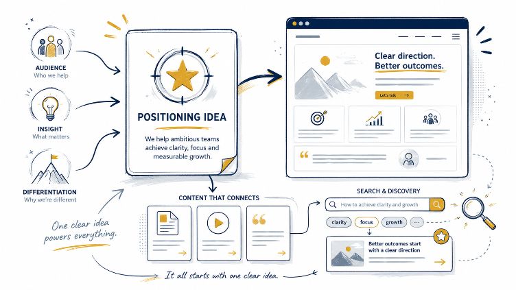 Positioning idea for growth strategy